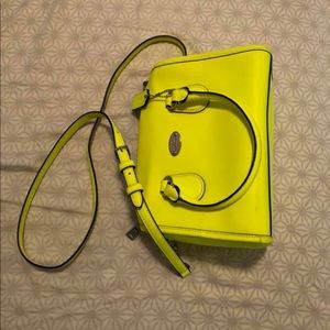 Coach Neon Yellow Crossbody